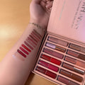 Handaiyan 12-Piece Lip Set – Matte &amp; Glitter Collection